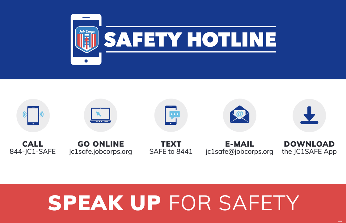Safety Hotline Poster